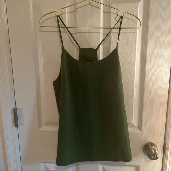 Hope, Chic Dark Green Camisole Top - Picture 2 of 8